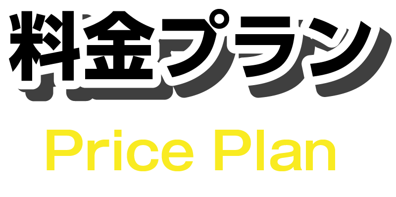 料金プラン Price Plan